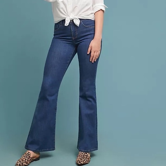 Anthropologie Pilcro High-Rise Flare Jeans - Picture 1 of 15